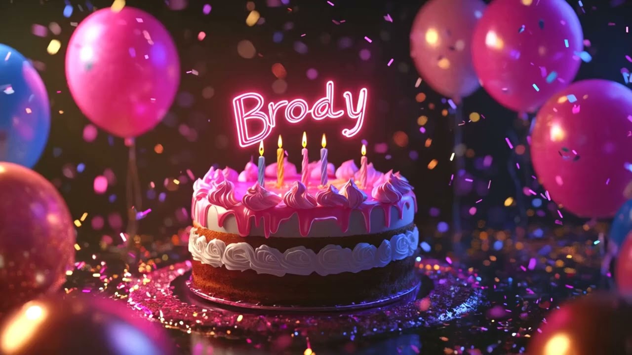 Happy Birthday Brody - Ultimate Birthday Party Music, Fun & Joy