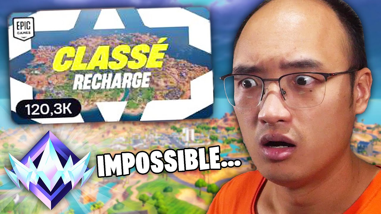 ON RUSH ''RANG UNREAL'' SUR FORTNITE RECHARGE...mais c'est impossible !