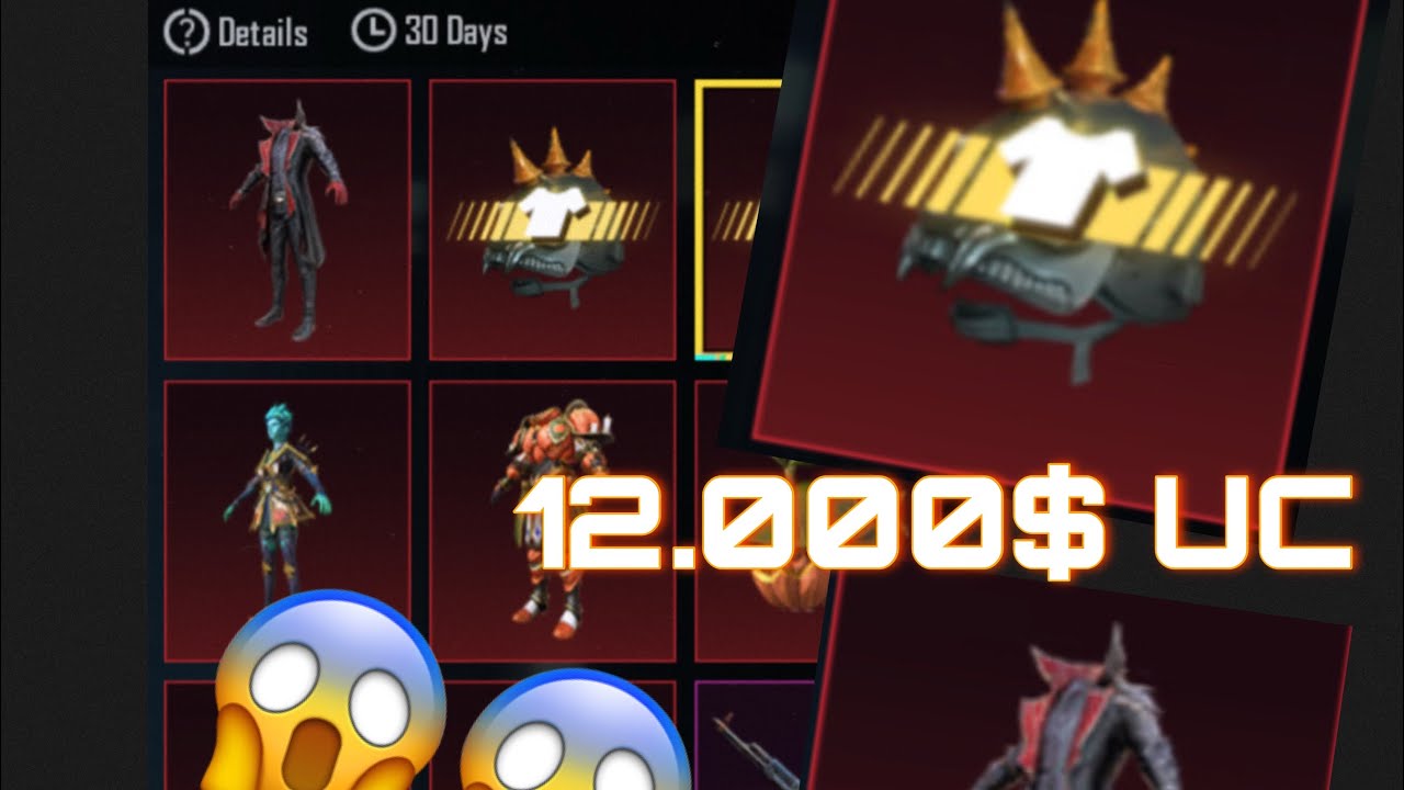 NEW PUBGM Costum Crate Opening | Inferno Rider Helmet e Vampyre Set  12.000$ UC