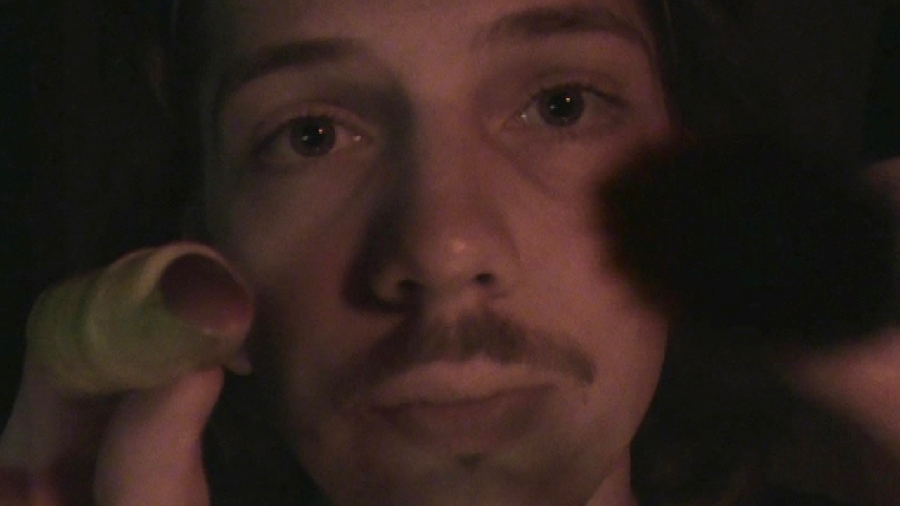 asmr ~ stippling and touching your face (personal attention)