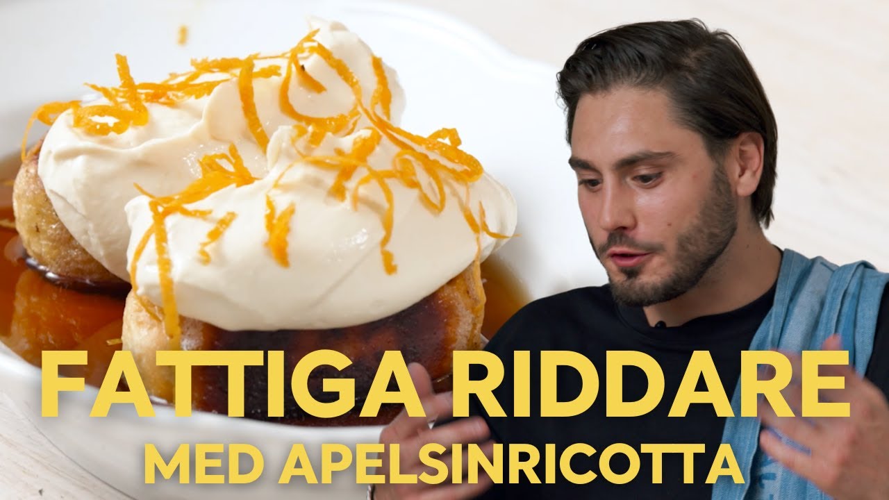 Fattiga riddare med apelsinricotta – Oliver Ingrosso