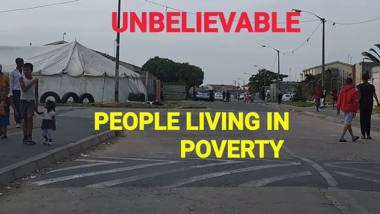 POVERTY 😁ON RISE AMONG COLORED PEOPLE ♻️. Cape Town.    [Horrific]  [ Inside Mannerberg]