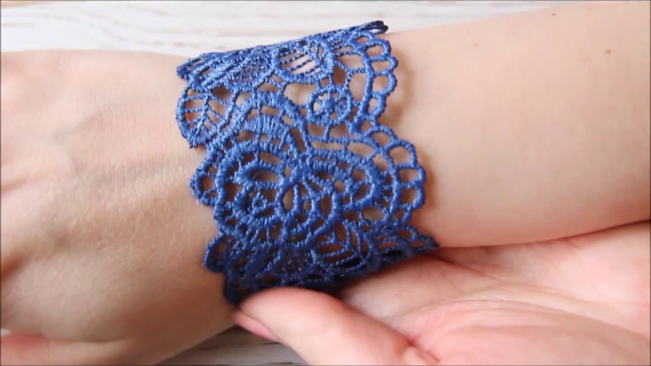 Lace bracelet tutorial and jewelry kit review