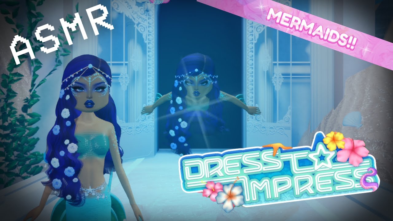 ASMR Dress to Impress 🐚 Summer Update | close up whispering, keyboard sounds, clicking, tapping