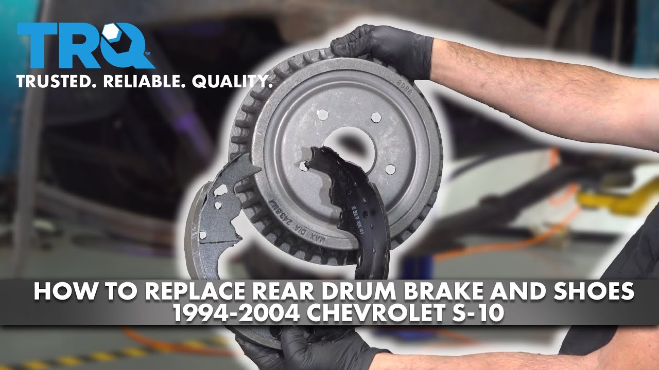 How to Replace Rear Drum Brakes 1994-2004 Chevrolet S-10