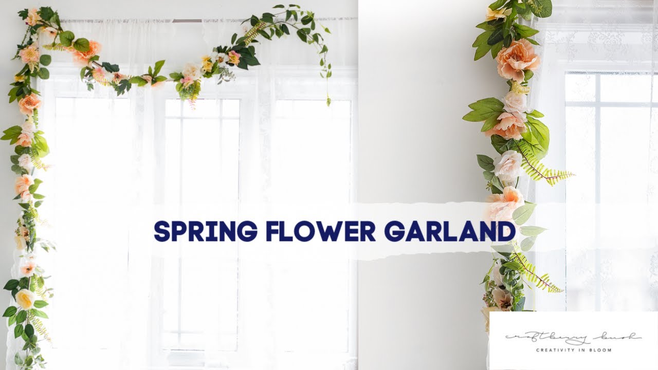 Spring Garland DIY