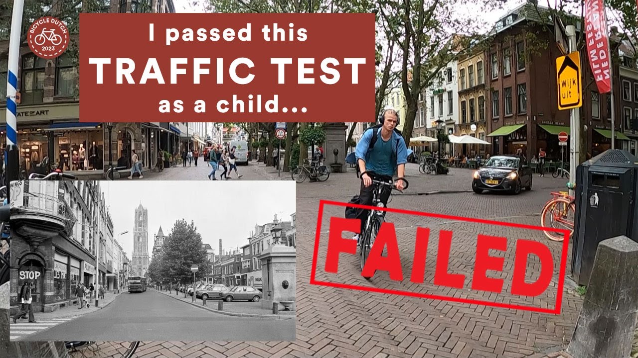 I failed the traffic test that I passed as a child
