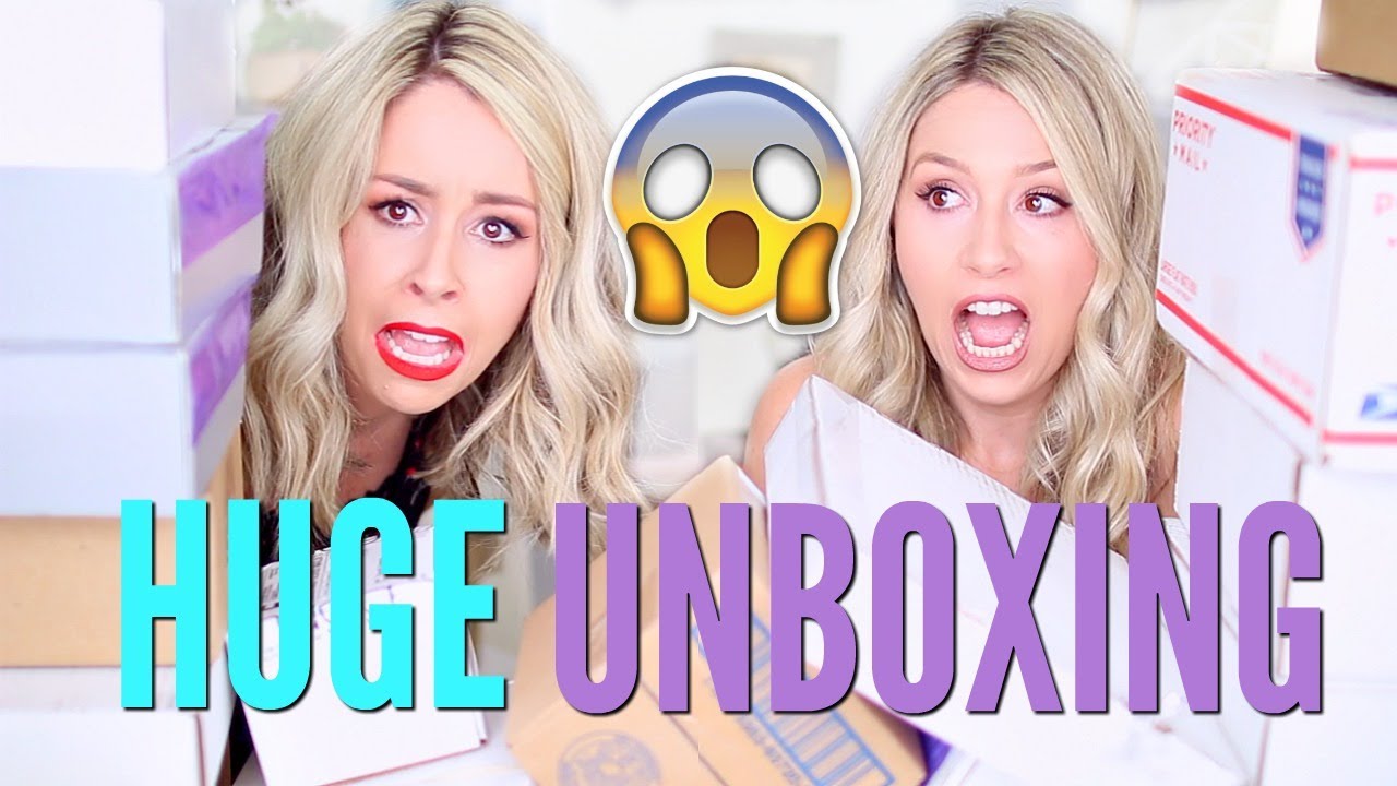HUGE UNBOXING HAUL | PR HAUL + FREE STUFF BEAUTY GURUS GET!
