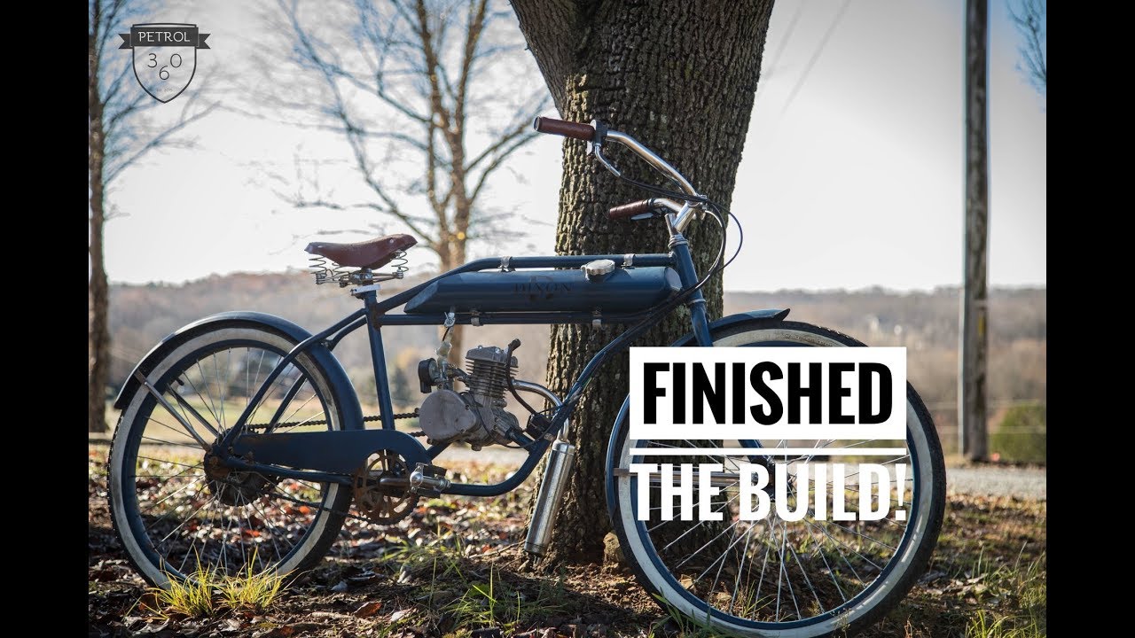 Board Track Racer/ Motorized Bike Project Finished! Part 7