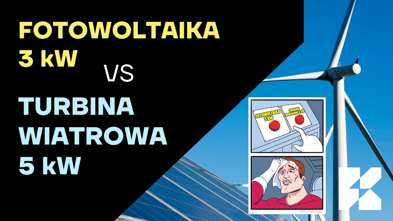 Turbina wiatrowa 5 kW vs Fotowoltaika 3 kWp. Wiatrak lekiem na net-billing?