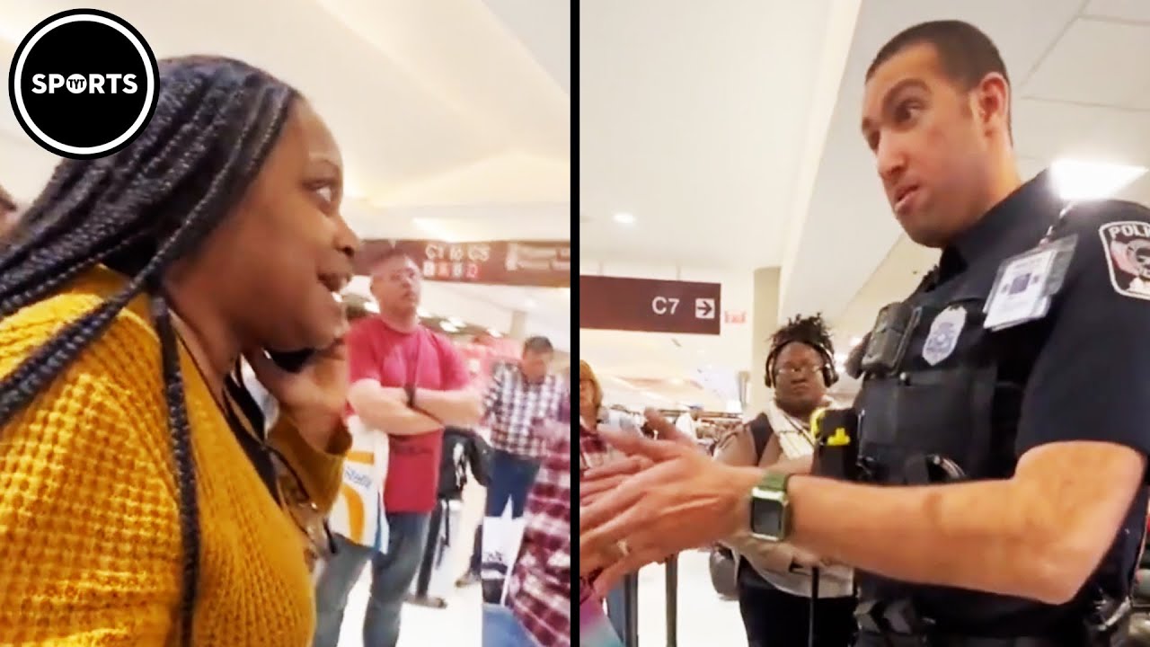 Airport Cop Threatens To ARREST Stranded Travelers For Trespassing