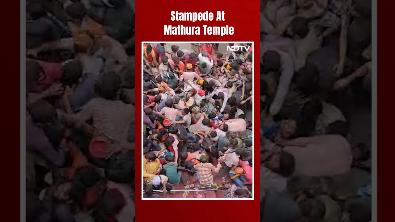 Mathura Stampede | Devotees Injured During Stampede At Pre-Holi Event At Mathura Temple