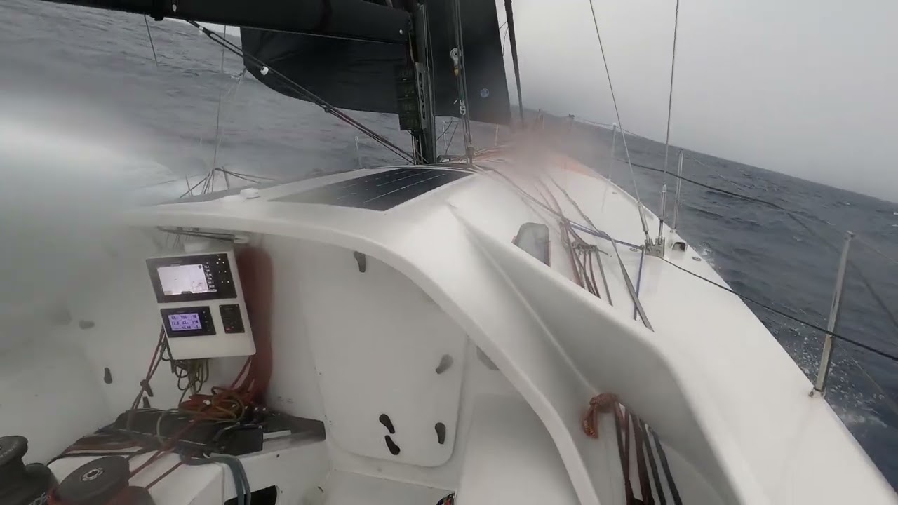 Privateer Class 40 Sailing from New England Boat Works to the Azores.
