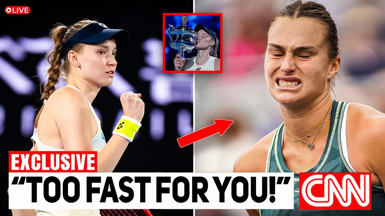 Aryna Sabalenka MELTS DOWN After CRUSHING LOSS to Elena Rybakina at AO Final