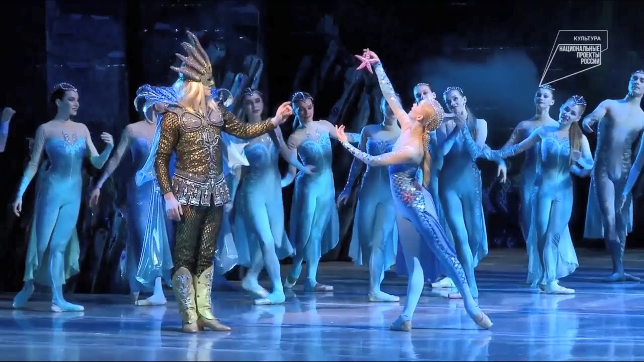 バレエ「人魚姫」第1幕、エフゲニヤ・オブラスツォワ　 2023 Ballet ”The Little Mermaid” Evgeniya Obraztsova