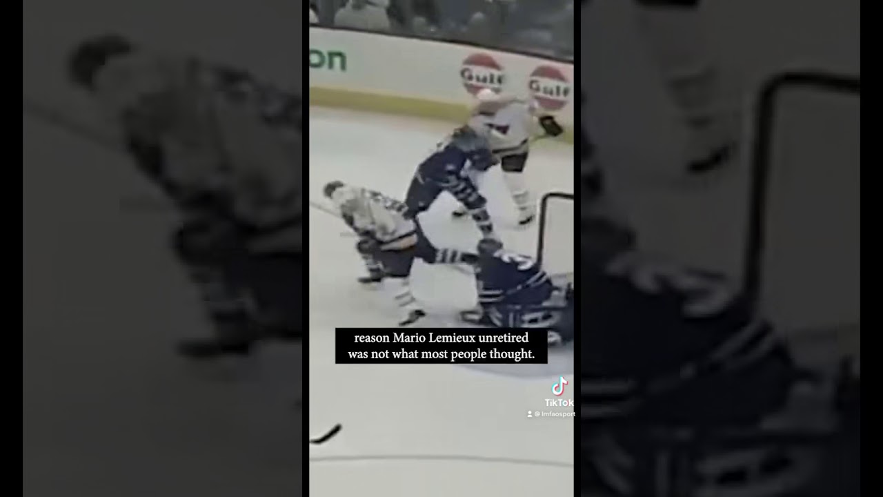The real reason Mario Lemieux Un-retired will shock you😳