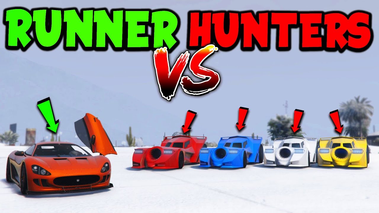 XA-21 VS 4 VIGILANTES! | GTA 5 Manhunt!