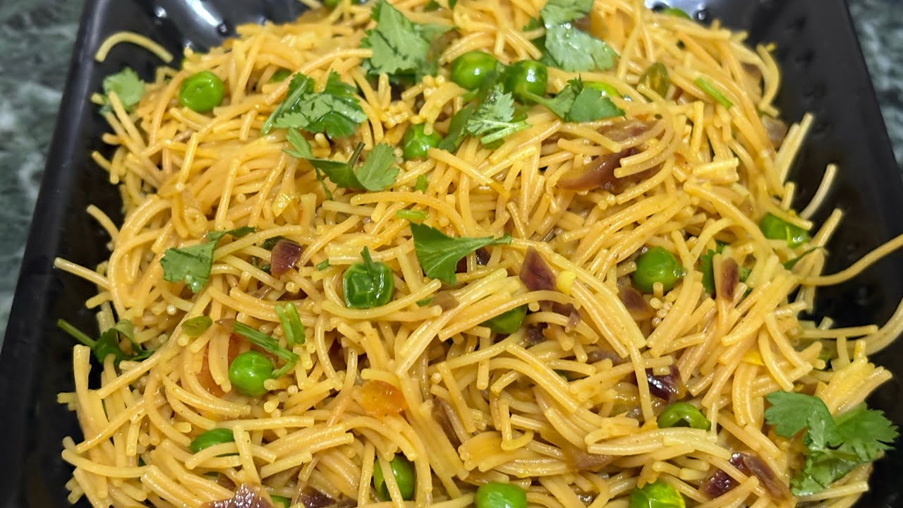 Namkeen Sevai Recipe | 10 Minute Breakfast Recipe | Healthy & Tasty Sevai Upma #nasta 