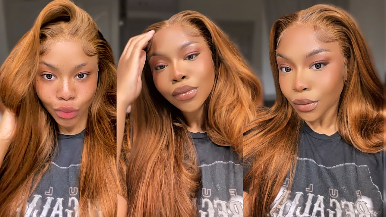 The Perfect Auburn Ginger Hair color & Beginner Friendly Install | UNICE Hair