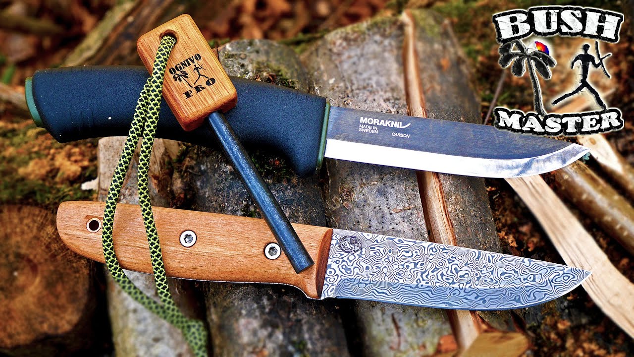 Нож Урман VG10 Владимира Герасимова против Mora Bushcraft Black