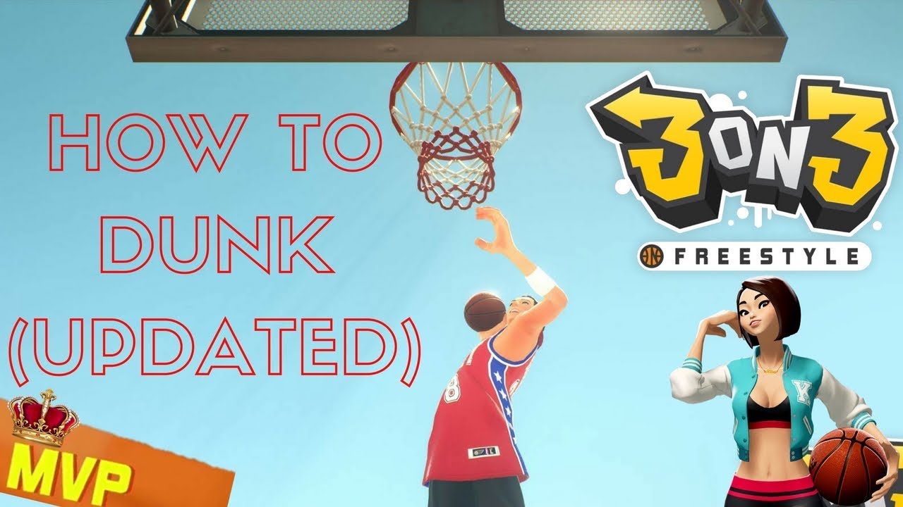 3on3 Freestyle How to Dunk with ANY & EVERYONE PART 2 UPDATE