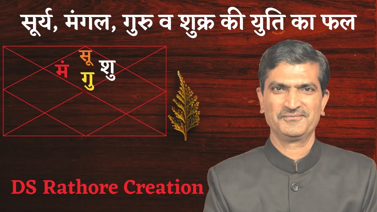 Suray Mangal Guru Aur Shukra Ki Yuti | 4 Grahon Ki Yuti | Conjunction of Sun Mars Jupiter and Venus