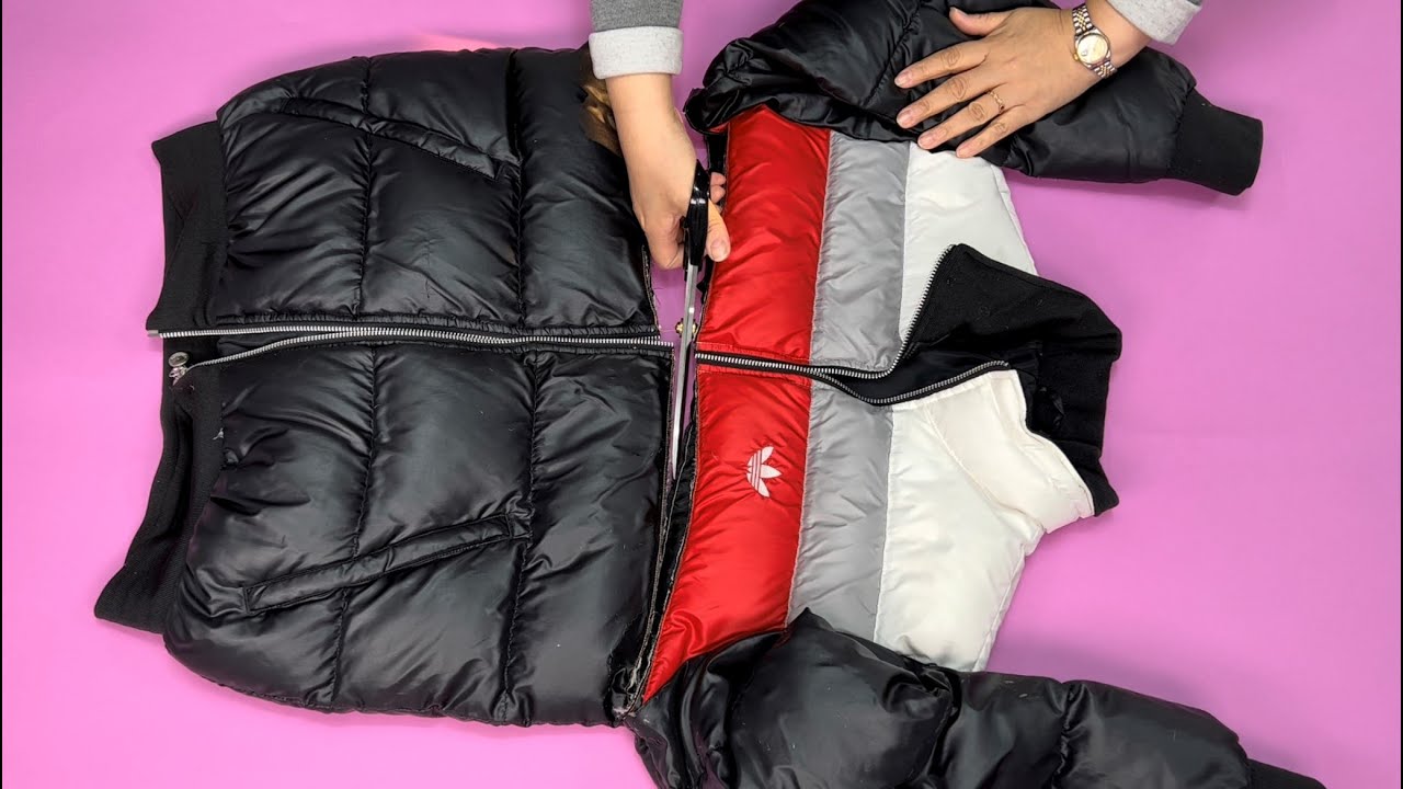 [DIY] Я срезала парку из утиного пуха, и это было потрясающе!