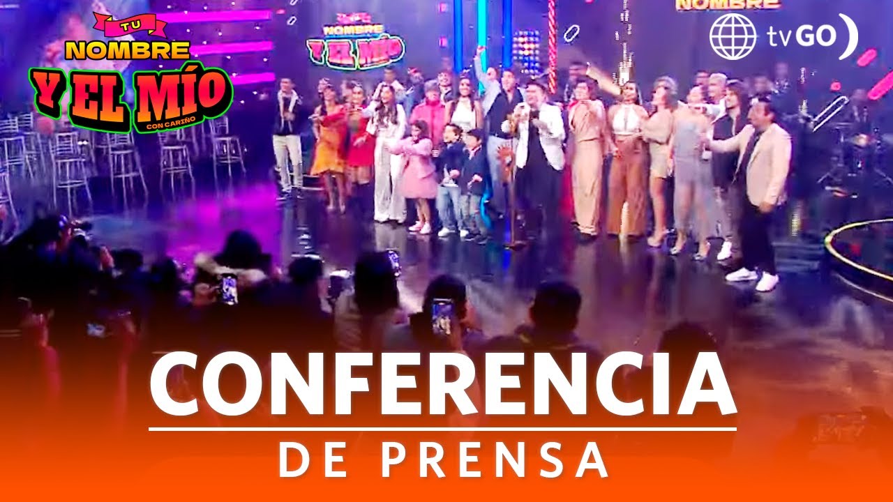 🔴 [EN VIVO] CONFERENCIA DE PRENSA #TuNombreYElMío