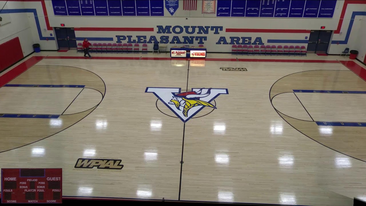 Mt. Pleasant High School vs Waynesburg Central High School Mens Varsity Basketball