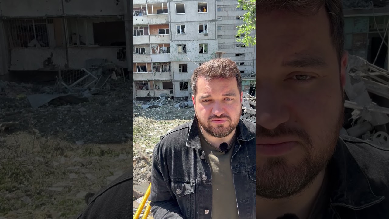 Raport z ostrzelanego Kijowa. Mateusz Lachowski.