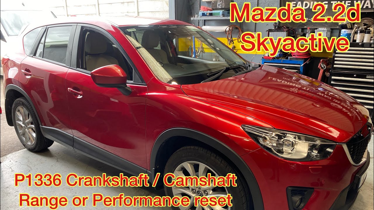 Mazda, P1336 Диапазон или производительность коленчатого/распределительного вала