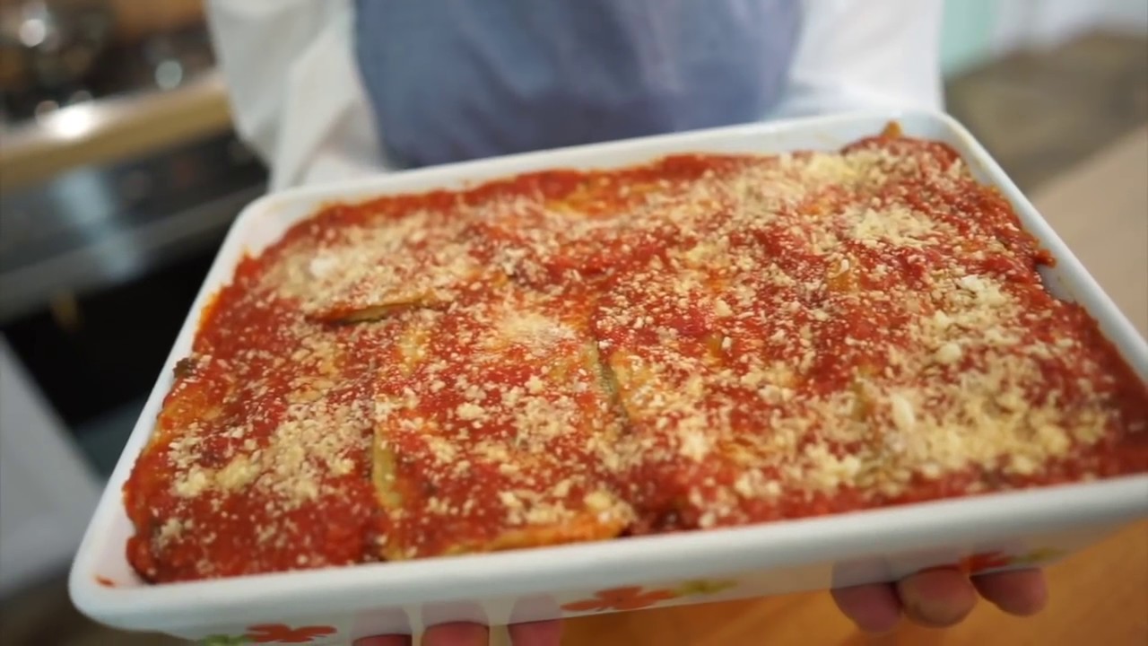Parmigiana di melanzane fritte - Ricetta tradizionale della nonna