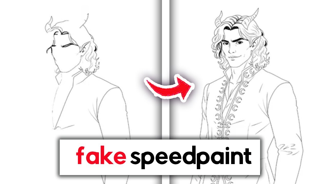 This Artist Claimed Victim...Until People Saw The Speedpaint