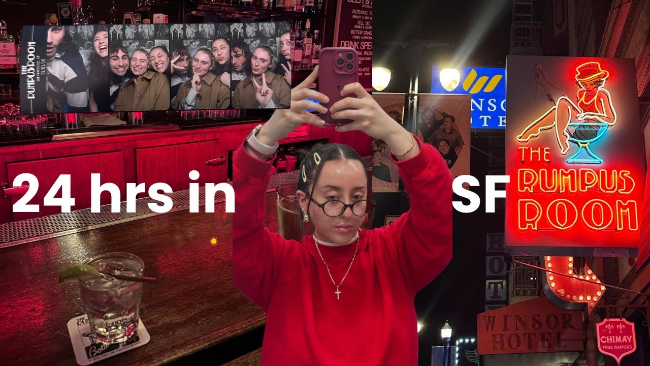 24 hours in sf | going to my friends stand up show, cleaning, resetting