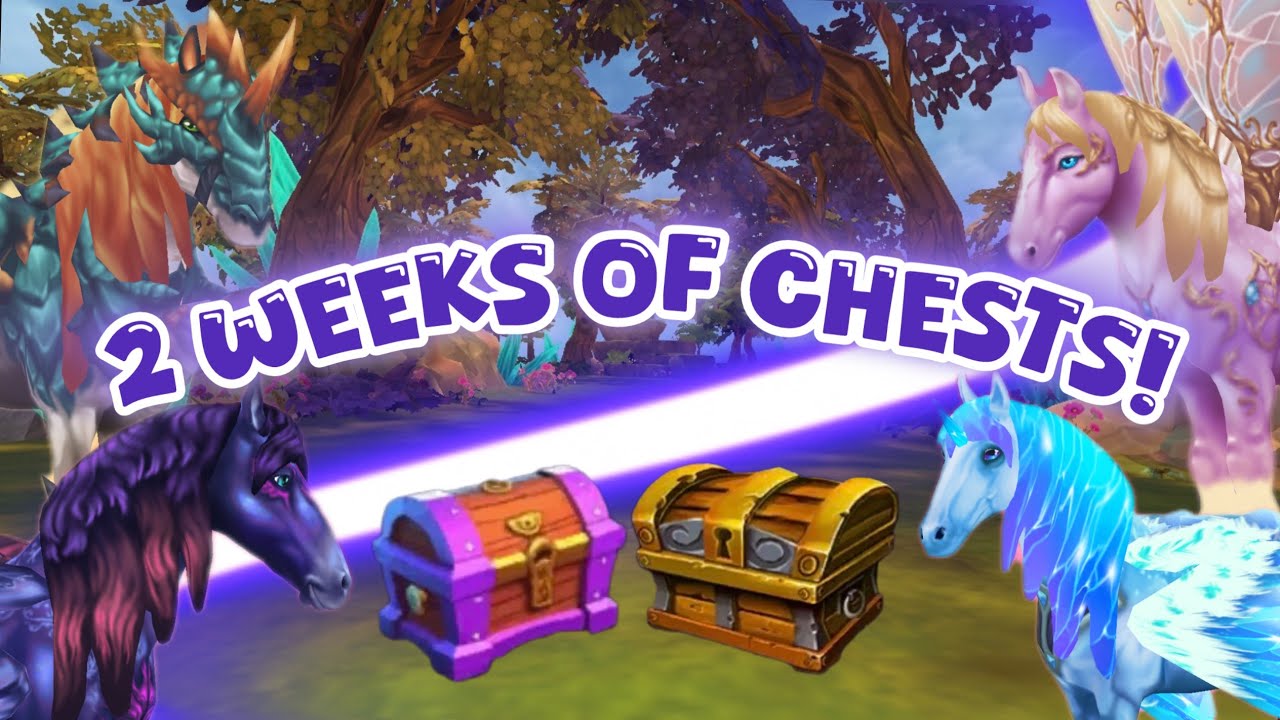 2 weeks of chests! #horseridingtales