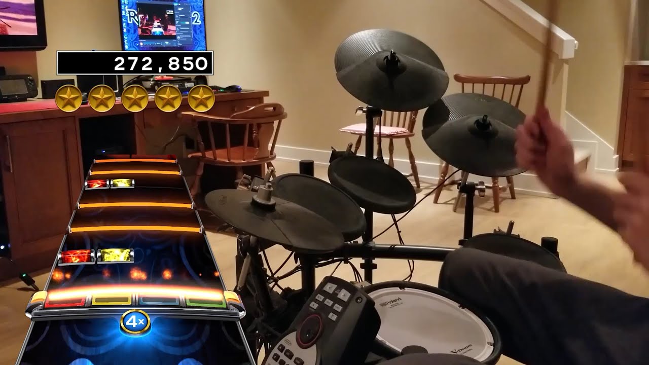 Shooting Star by Bad Company | Rock Band 4 Pro Drums 100% FC