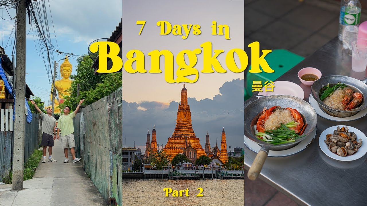 7 days in Bangkok 🇹🇭 曼谷 (local street food, shopping haul, aesthetic cafes) | part 2 | thailand trip