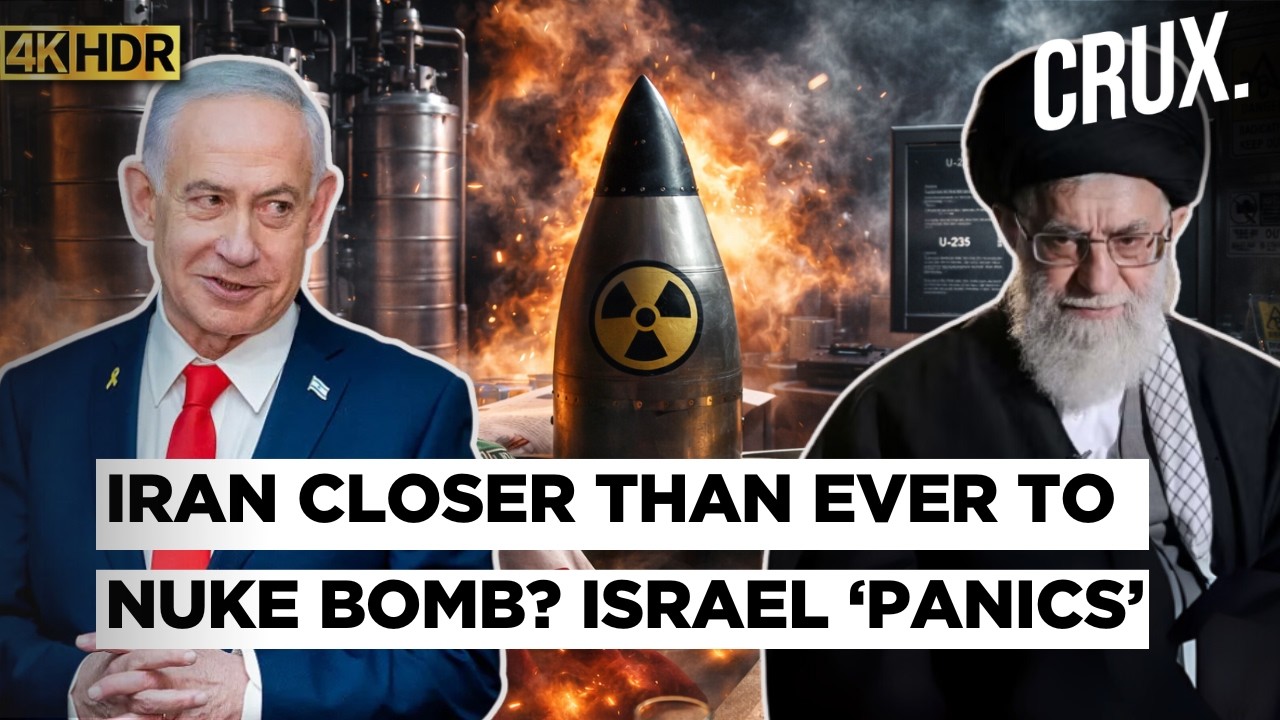 Iran ‘a Week Away’ From Bomb-grade Uranium? Israel 'spooked', Khamenei's Army on 'High Alert' |4K