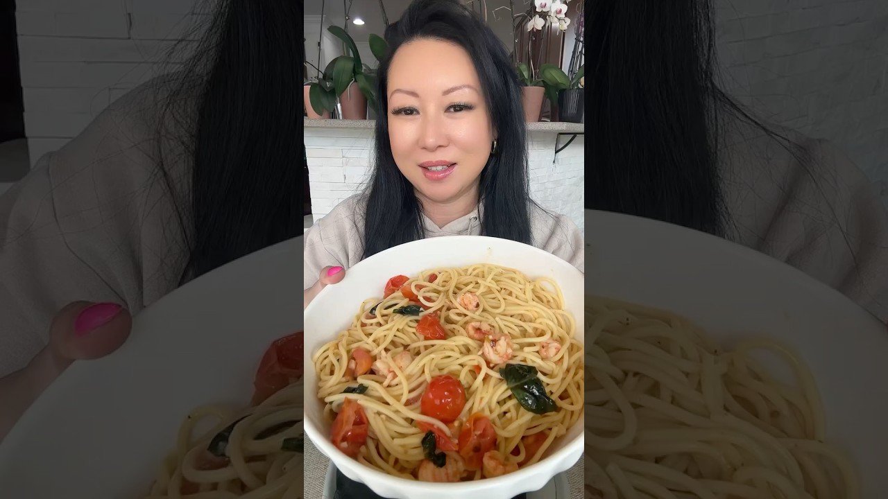 Langostino Lobster Scampi Pasta Recipe #easyrecipe #recipes #foodtiktok #langostino #lobster #scampi