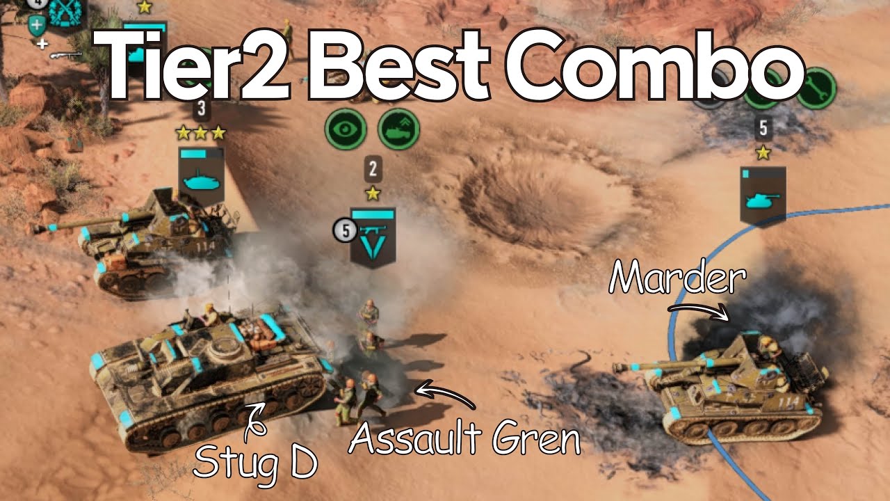 Tier2 Best Combo - DAK 4v4 - Company of Heroes 3