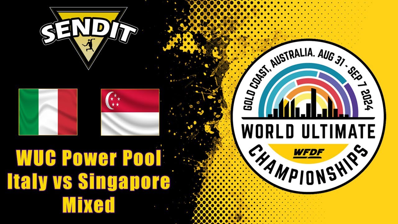 WUC 2024 - Mixed - Italy vs Singapore - Power Pool F