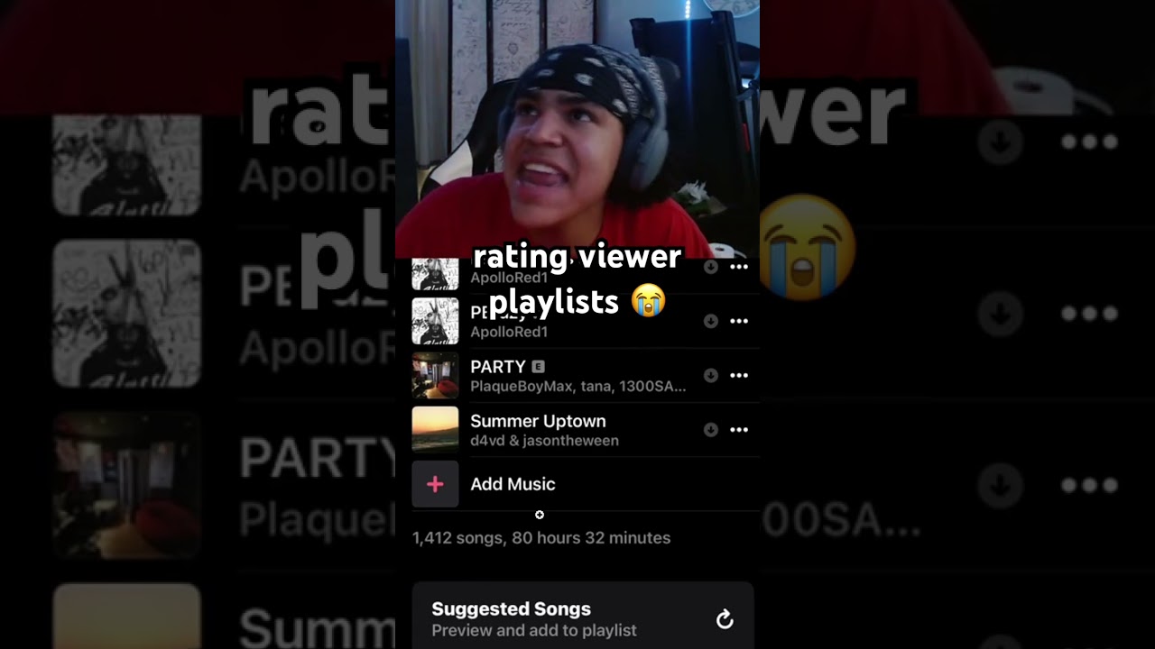 1412 Songs On A Playlist 😭