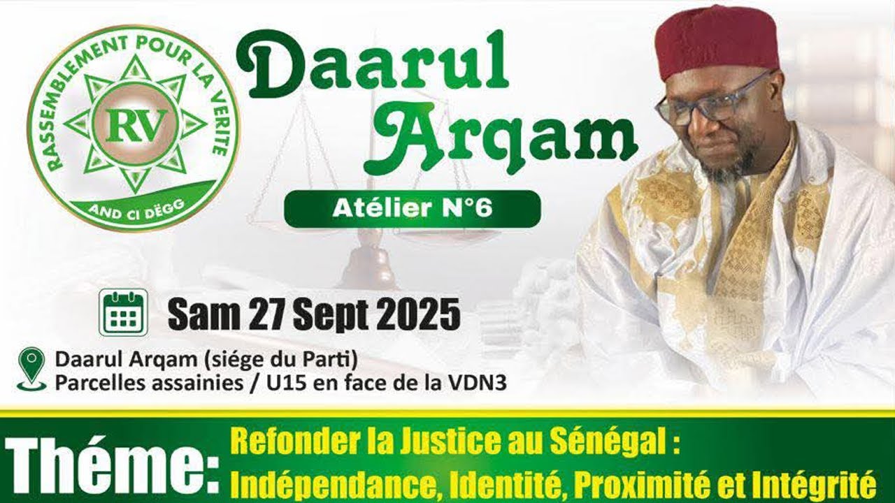 Daarul Arqam N°6 : Refonder la justice au Sénégal : Indépendance Identité Proximité et Integrité