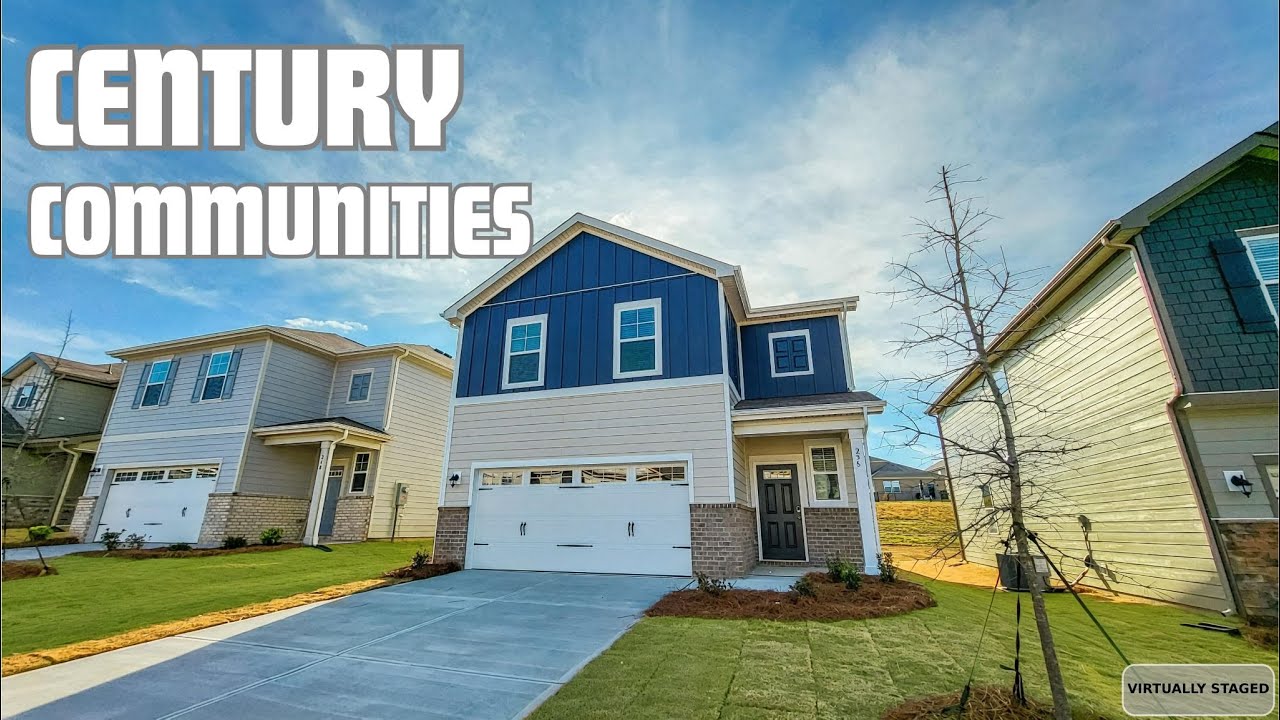 Just a Few Left! Century Homes Asbury Ridge New Homes in York SC | Harlow Model