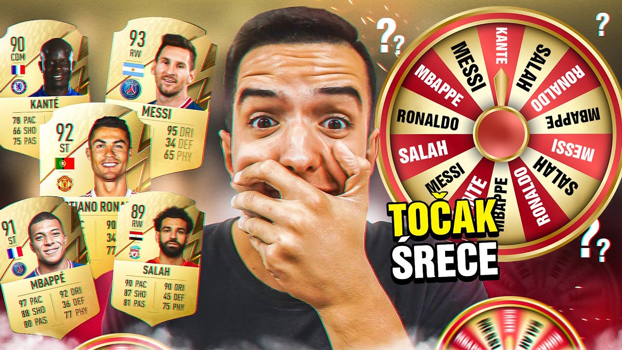 TOČAK SREĆE MI KONTROLIŠE KARIJERU! FIFA 22 *SPIN THE WHEEL CHALLENGE!*