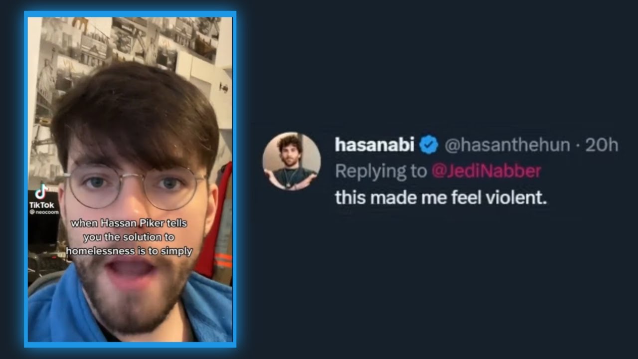 Cringe Lib TikToker Attacks Hasan's Correct Homelessness Take