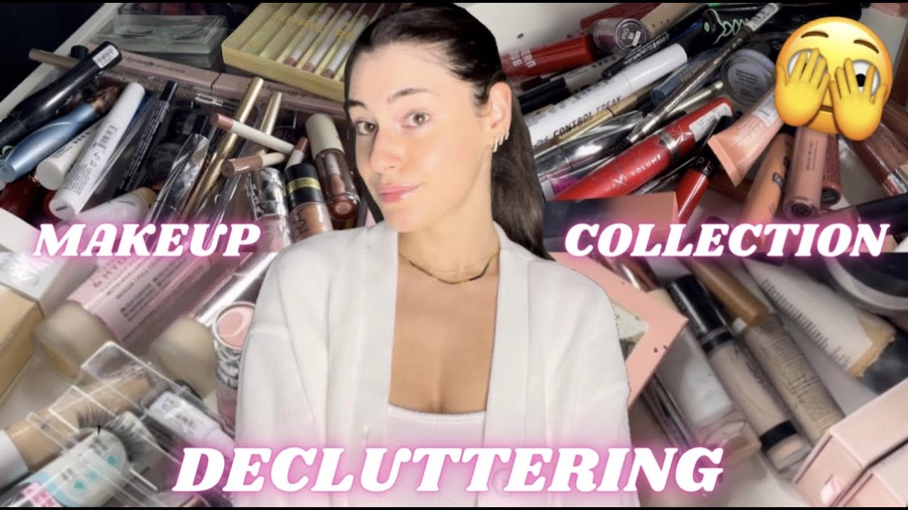 DECLUTTERING MAKEUP COLLECTION 😳😱 | GDG