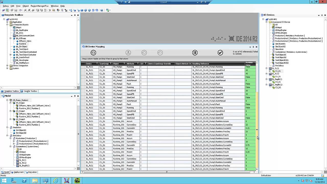 System Platform 2014R2 IO Mapping