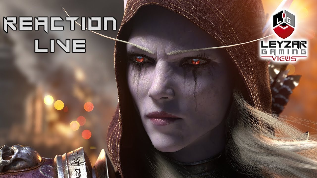 World of Warcraft: Battle for Azeroth Cinematic Trailer - Hordie Live Reaction