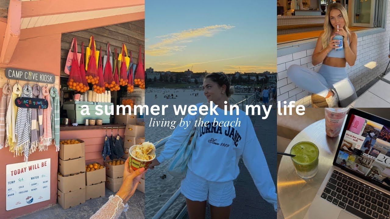 VLOG: sunset dip, erstes Event, Pilates, mein Alltag in Bondi Beach|| Sabrina 